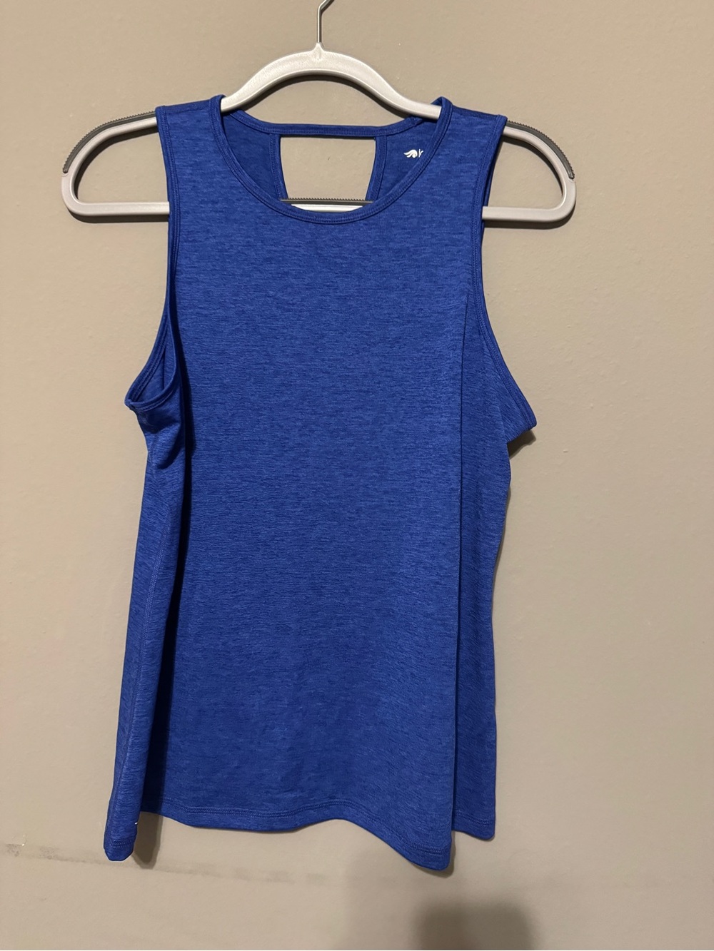 Ideology Royal Blue Athletic Tank with Rear Keyhole